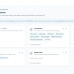 CEVERO Care access control with role-based permissions for agency admins, coordinators, senior care workers, care workers and family users